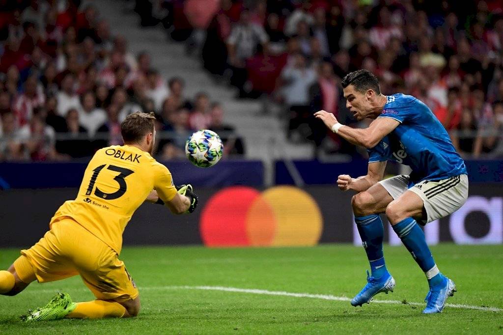Cristiano Ronaldo habla gesto vulgar afición Atlético de Madrid