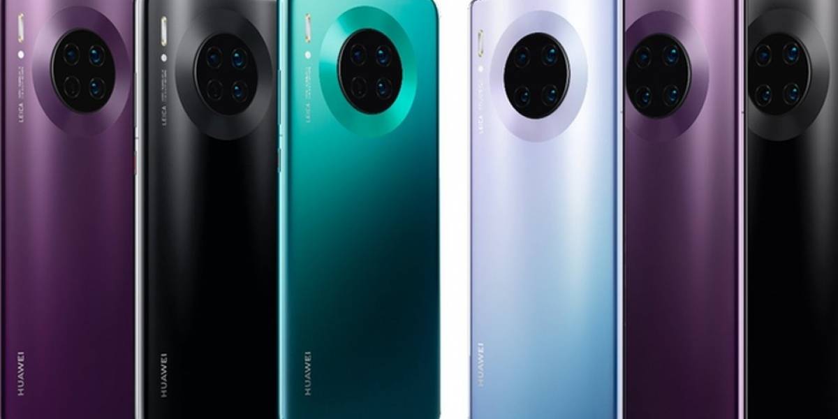 Este es el Huawei Mate 30 Pro, con pantalla ultra curva y súper cámara lenta