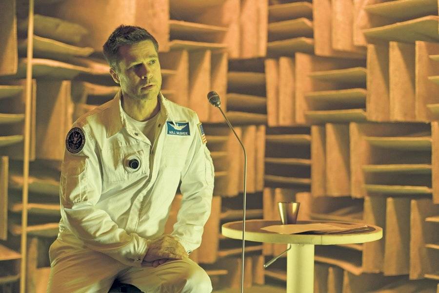 Brad Pitt en la película "Ad Astra"