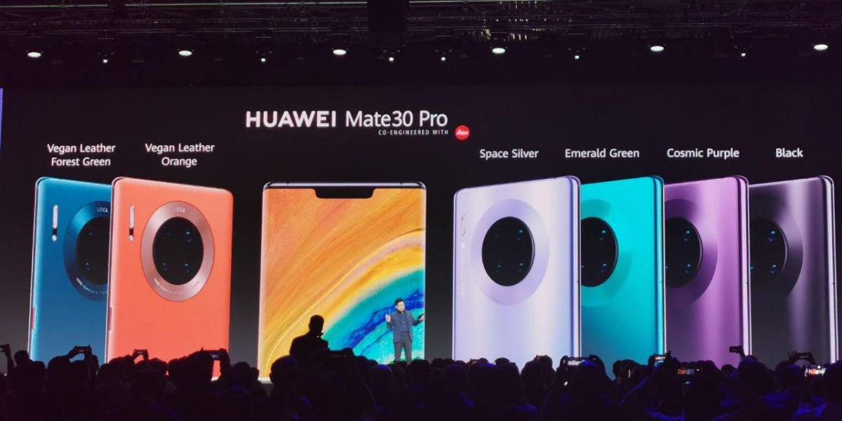 Eso fue rápido: todas las versiones del Huawei Mate 30 salieron a la venta hoy