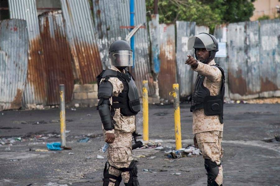 Protestas en Haití