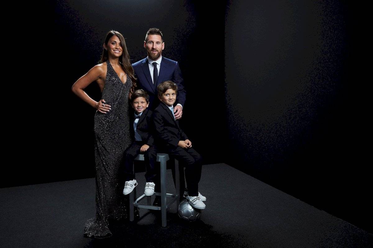Los Messi derrocharon elegancia en The Best