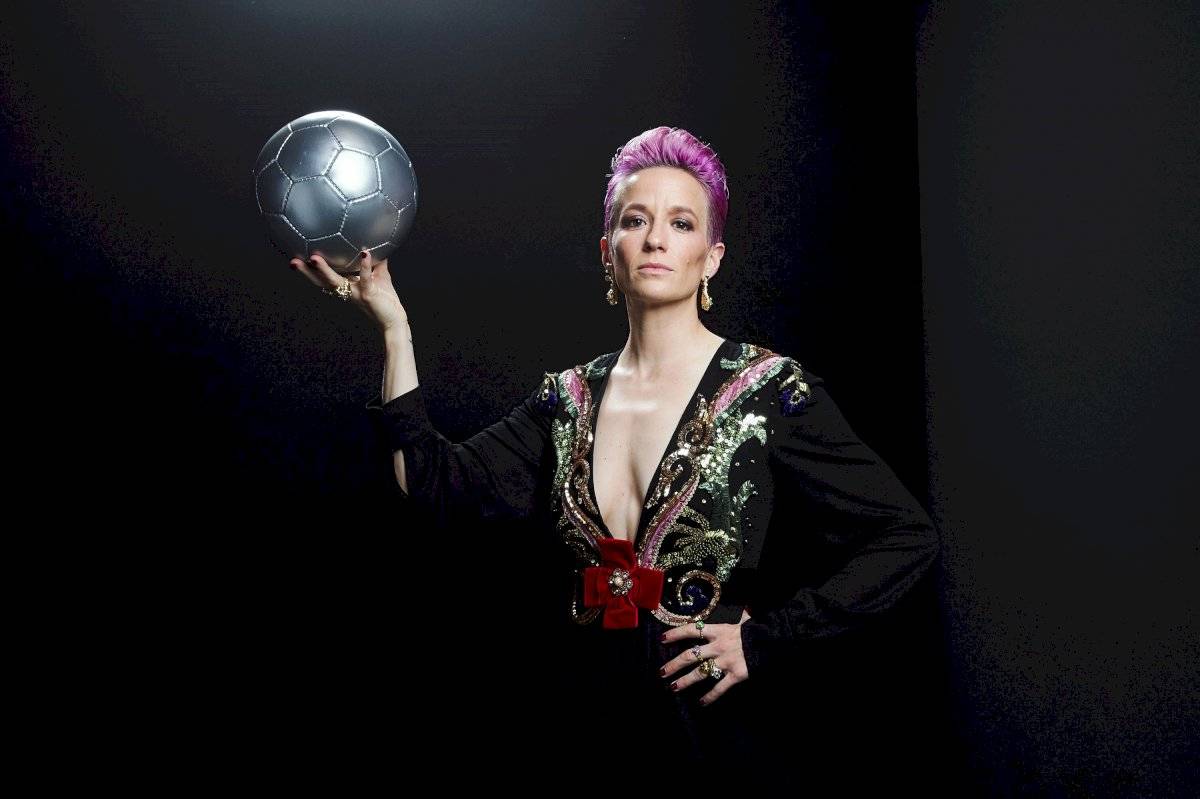 Extravagante look Megan Rapinoe The Best