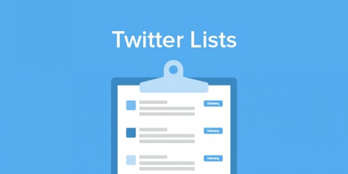 Twitter quiere que utilices sus listas y ha lanzado una atractiva modificación en iOS