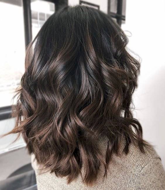 color de cabello para morenas 2019
