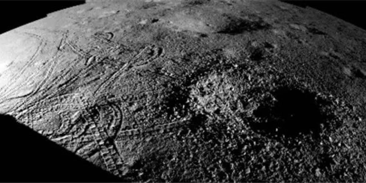 Divulgan nuevas imágenes de la sustancia extraña hallada en la cara oculta de la Luna