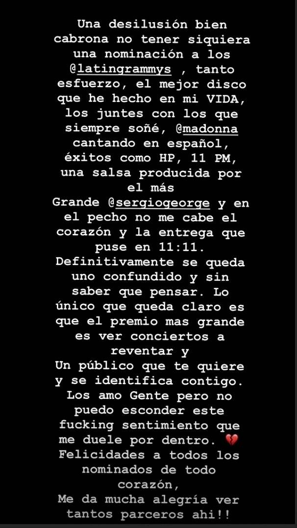 Mensaje Maluma