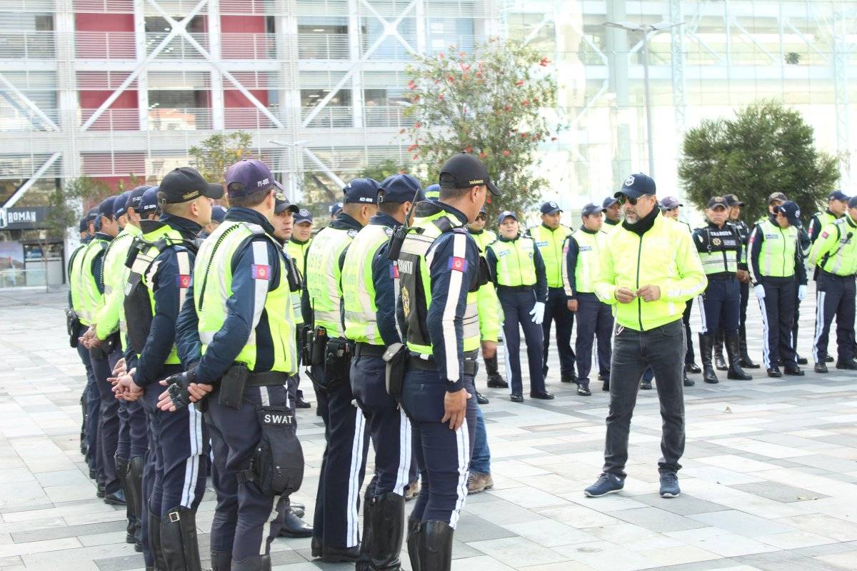 Operativo peatones en Quito