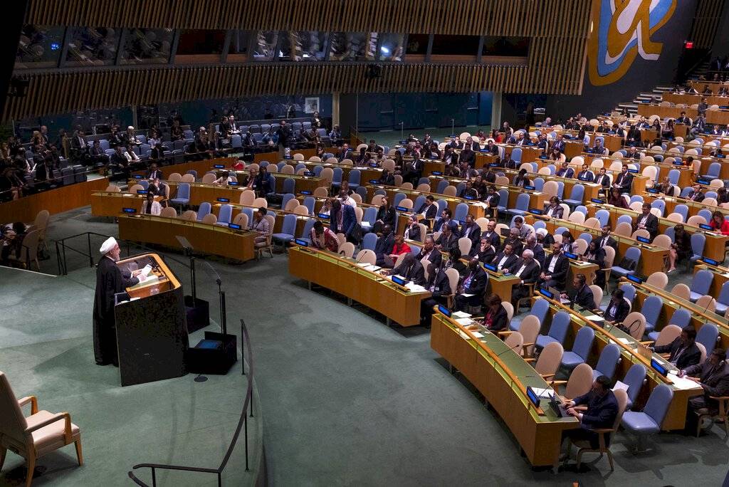 Rohaní defendió que "la seguridad de la región necesita la retirada de las tropas de Estados Unidos"