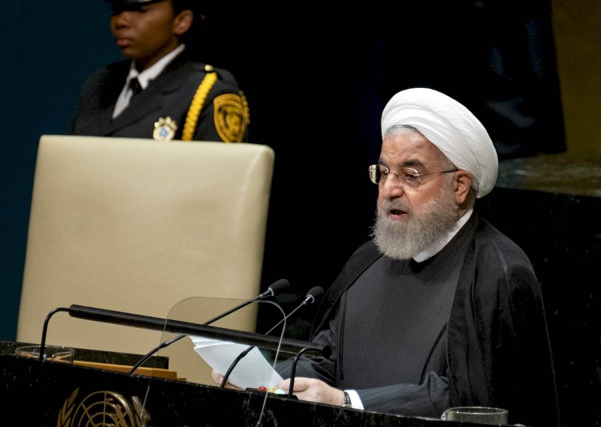 El presidente iraní Hassan Rouhani, obtuvo de última hora la visa diplomática para participar en la Asamblea General de Naciones Unidas