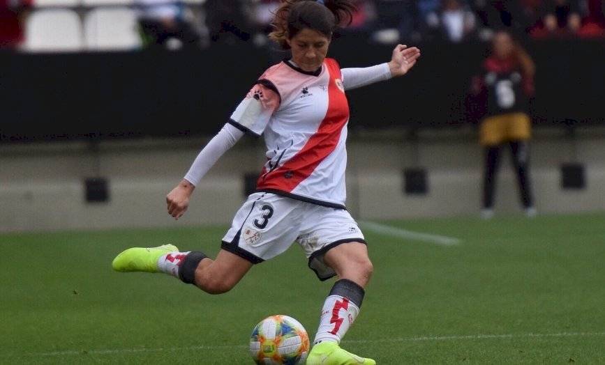 Carla Guerrero vive su segunda temporada en el Rayo Vallecano. Su primer año estuvo marcado por una grave lesión / Foto: La Liga