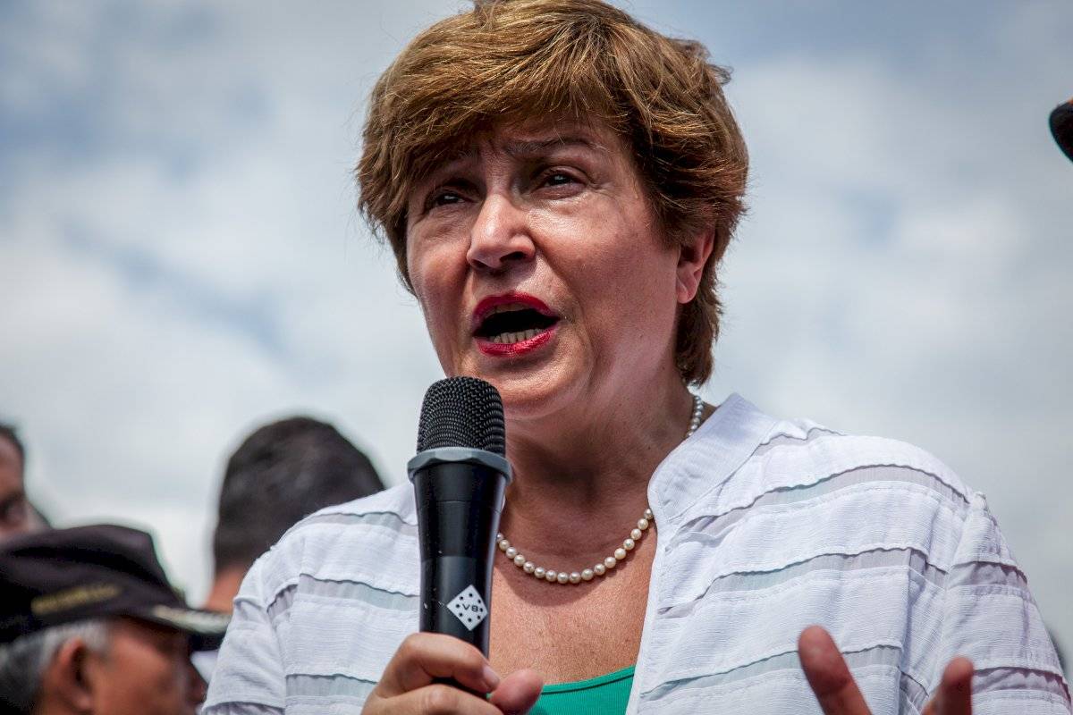 Georgieva, fue vicepresidenta de la Comisión Europea entre 2014 y 2016