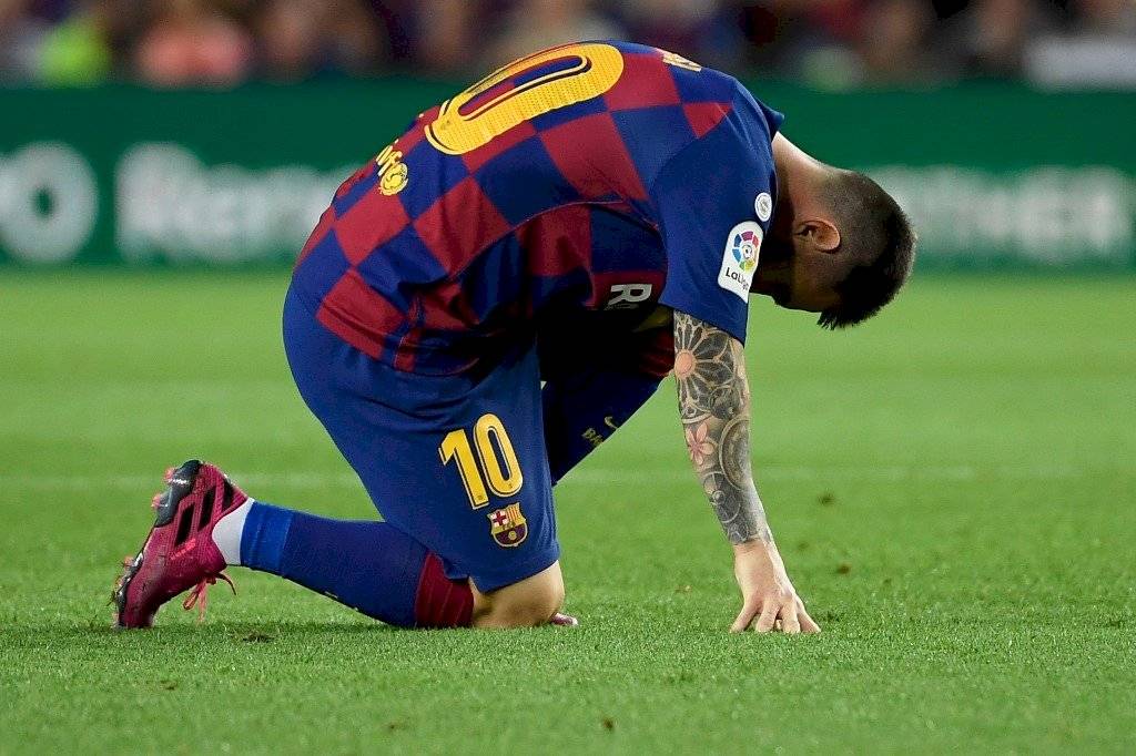 Parte médico lesión Lionel Messi