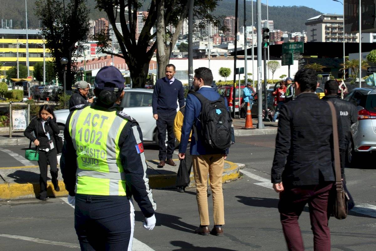 Opertaivos peatoes Quito