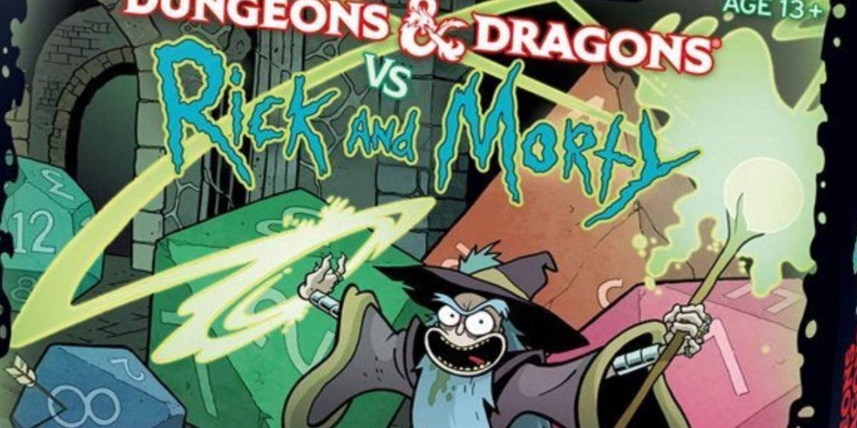 Ya puedes apartar el juego de Dungeons & Dragons vs Rick & Morty