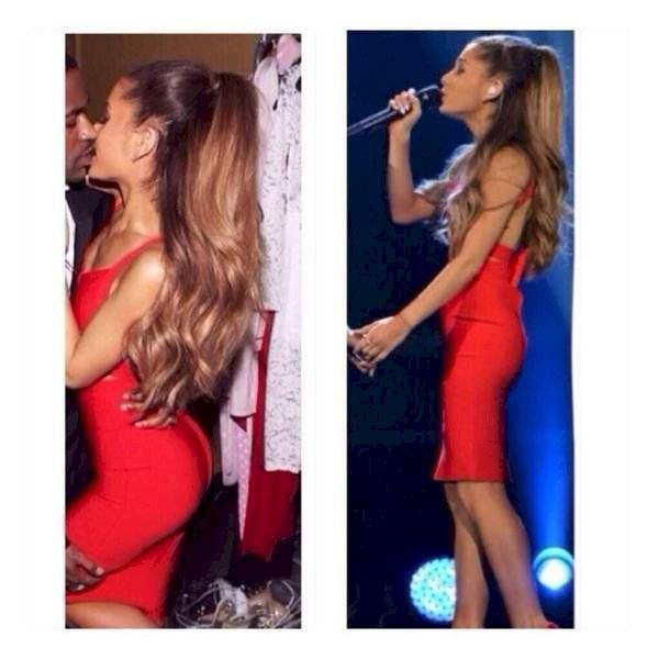 Ariana Grande sin photoshop