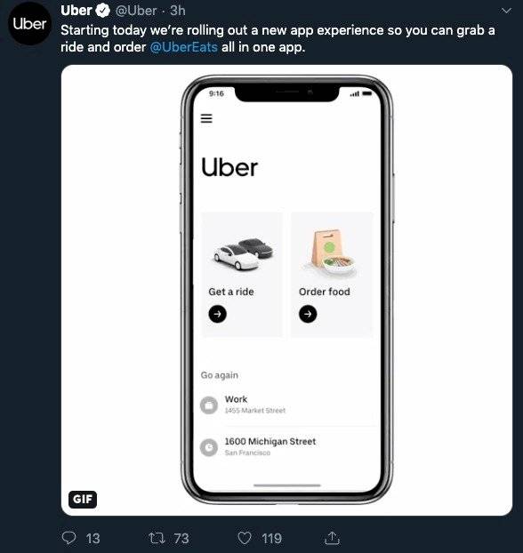 Uber servicios