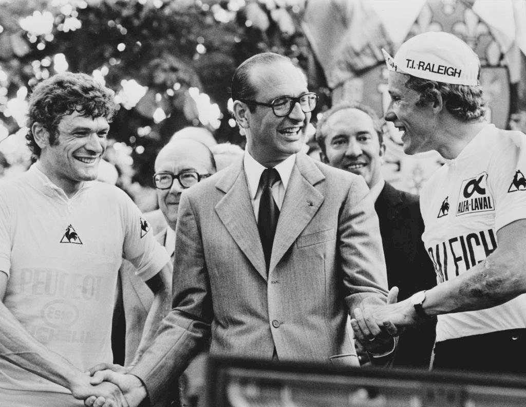 Foto de 1977, cuando era alcalde de París