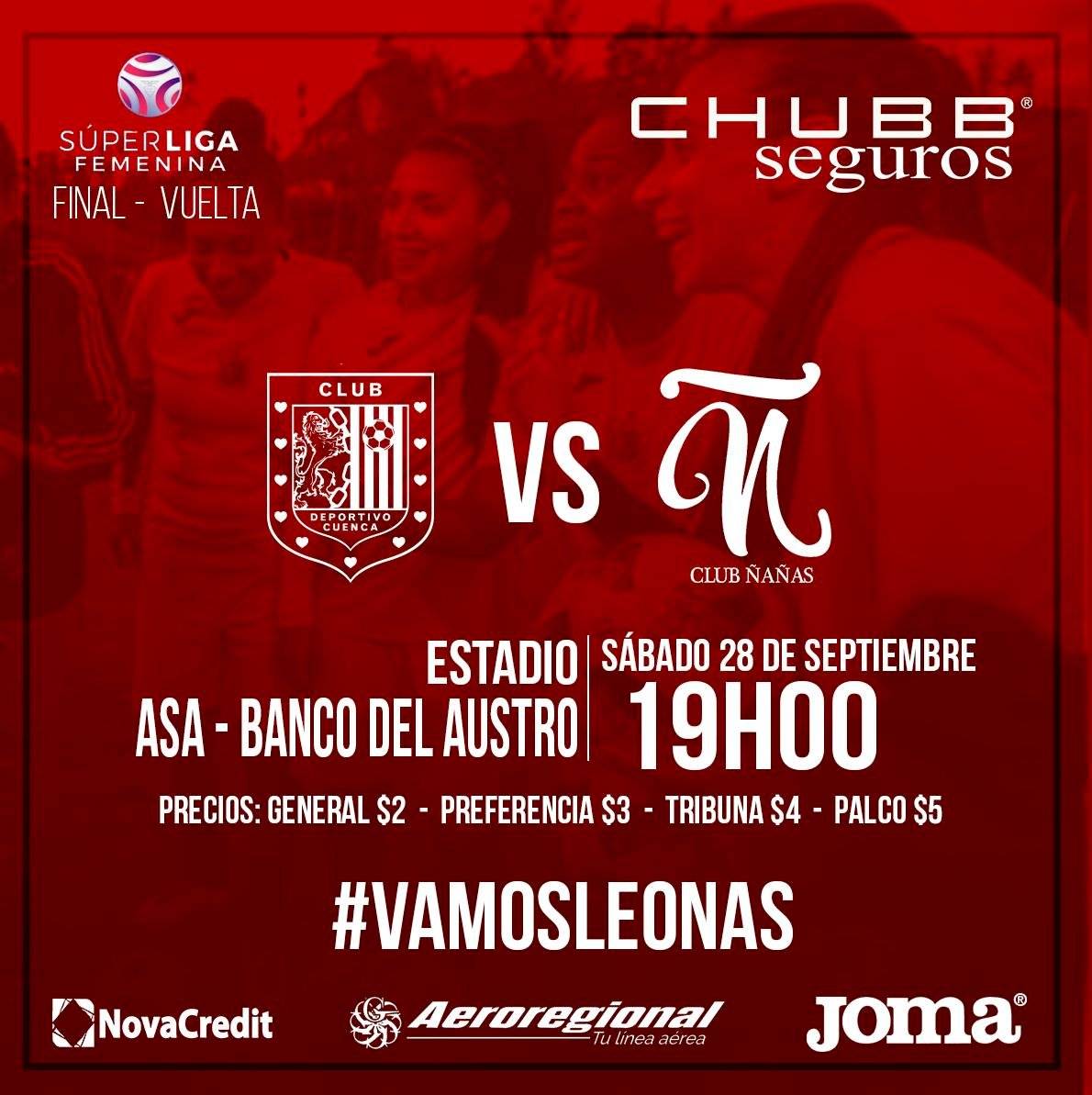 Costo entradas final de la Superliga femenina