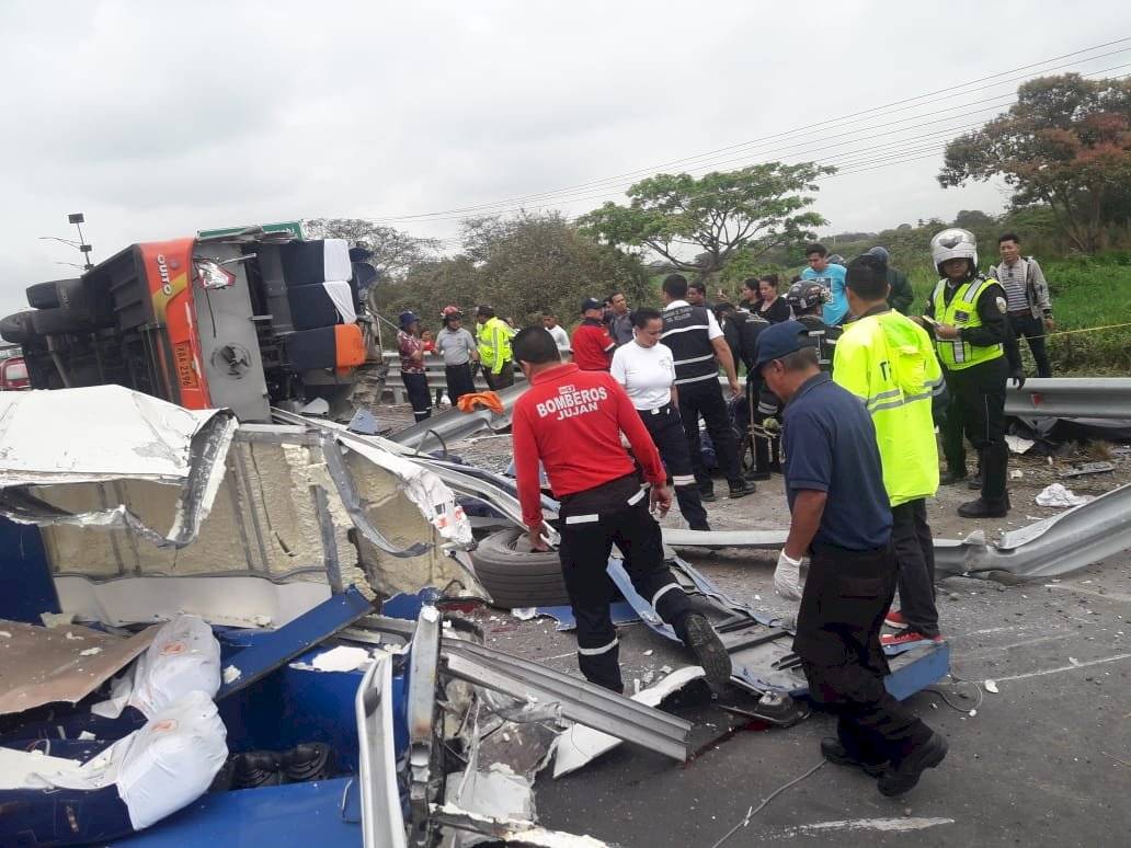 Accidente en Milagro