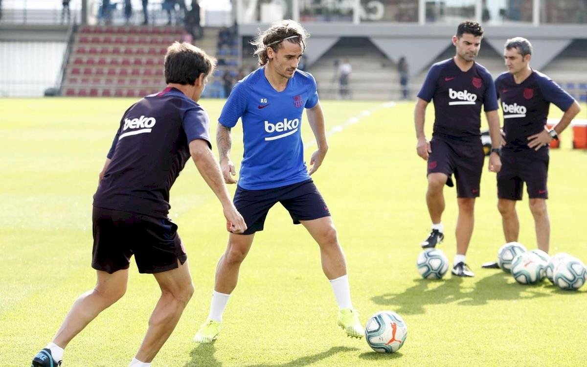 Ansu Fati se lesionó en el último entrenamiento del Barcelona