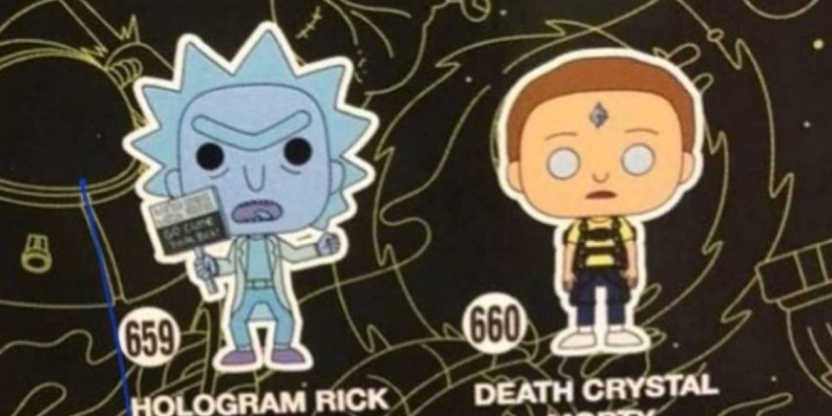 Juguetes Funko Pop filtran versiones nuevas de Rick y Morty