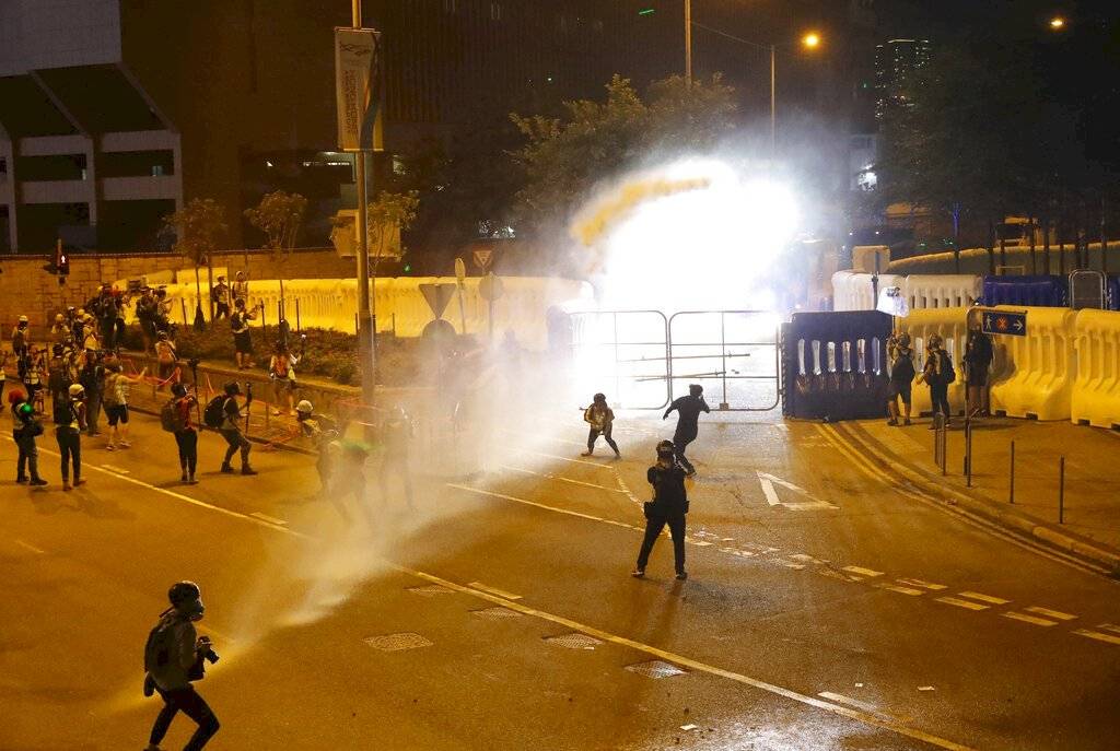 Enfrentamientos en Hong Kong