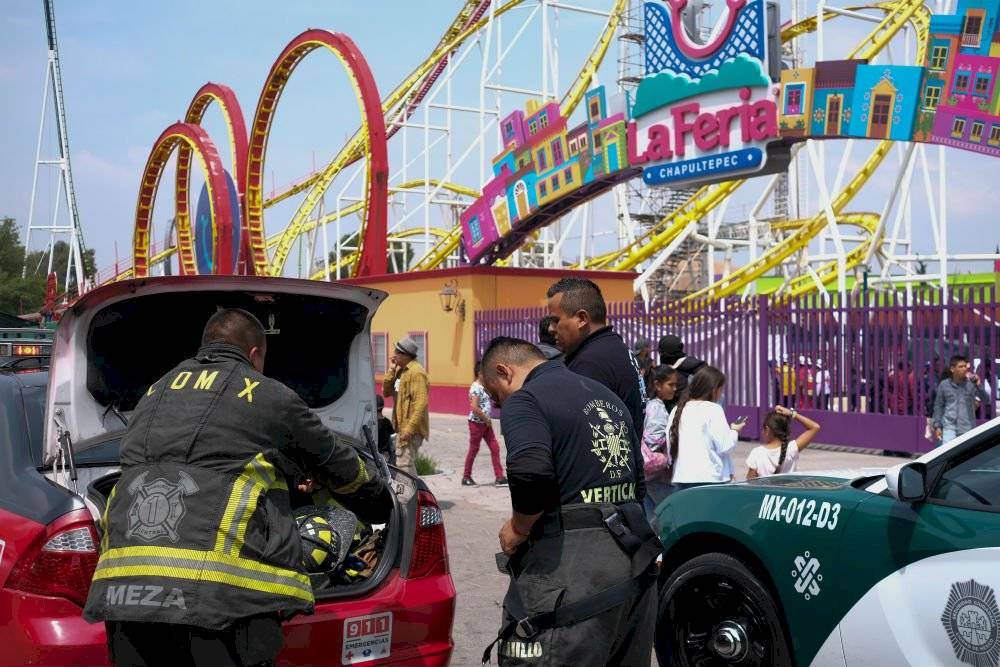 Accidente en la Feria de Chapultepec