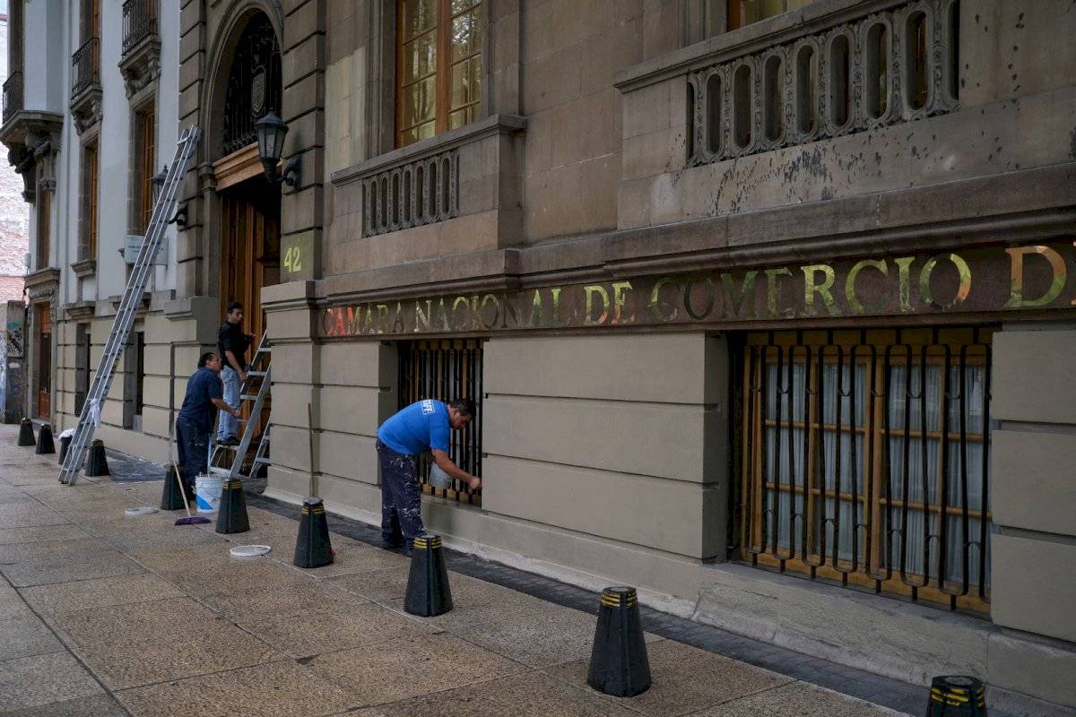 Reparación de las instalaciones de la Cámara de Comercio