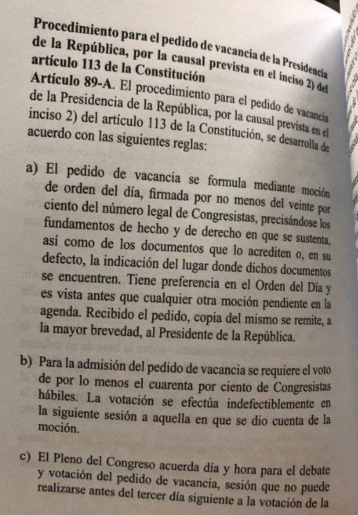 Constitución del Perú