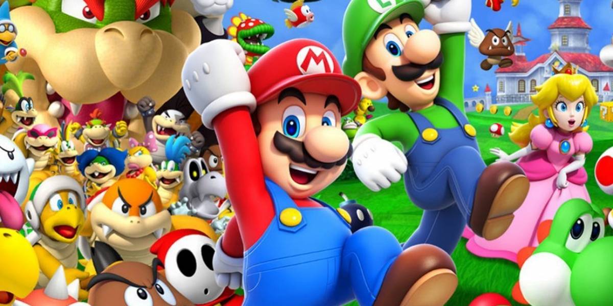Una familia elabora un juego basado en The Super Mario Bros: Super Show