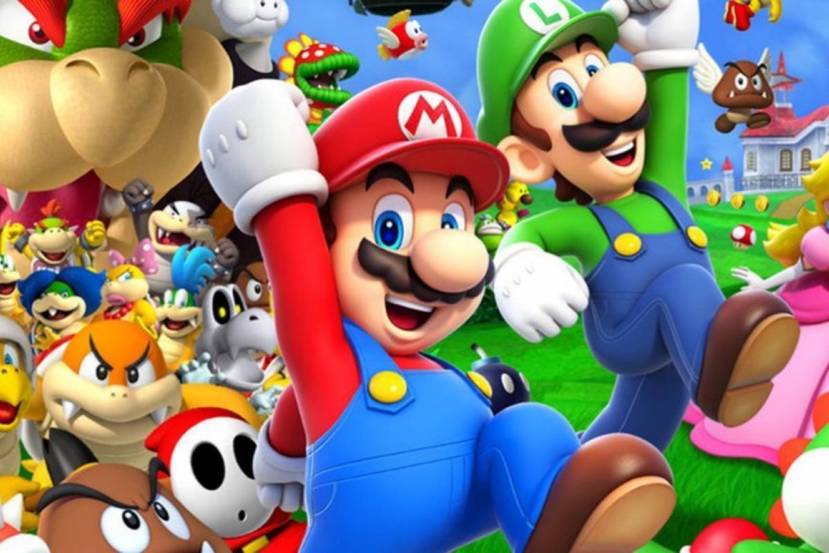 Una familia elabora un juego basado en The Super Mario Bros: Super Show