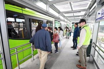 habilitan primera fase de línea 7 del Transmetro