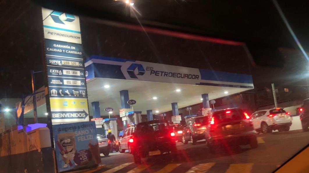 Gasolineras en Quito 1 de octubre