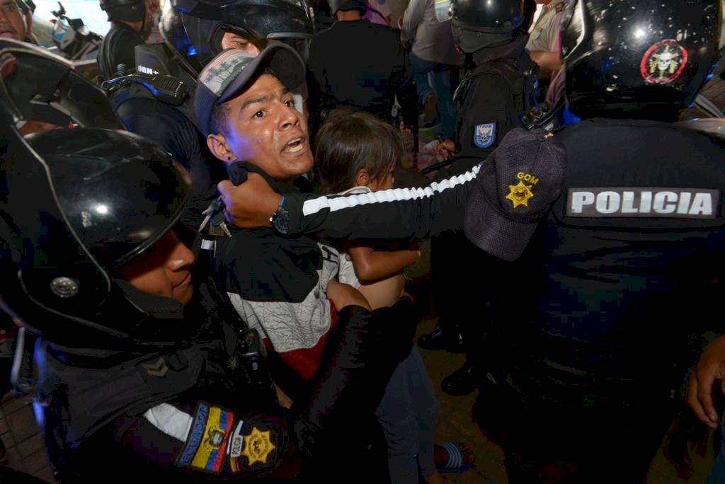 Migrantes venezolanos