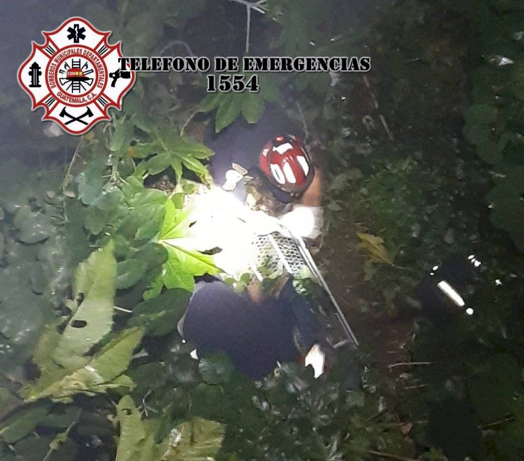 motorista cae a río en kilómetro 68 de la ruta nacional 14