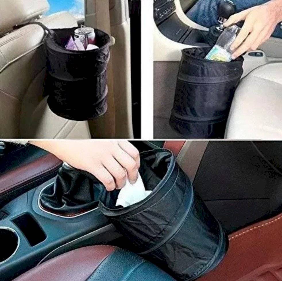 Bote de basura auto.