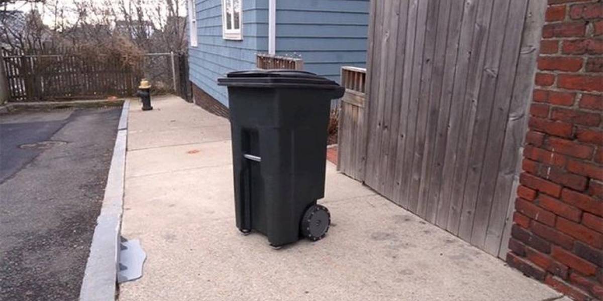 Crean un cesto para la basura que es autónomo y sacará los desechos por ti