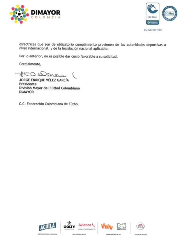 Respuesta Dimayor 2