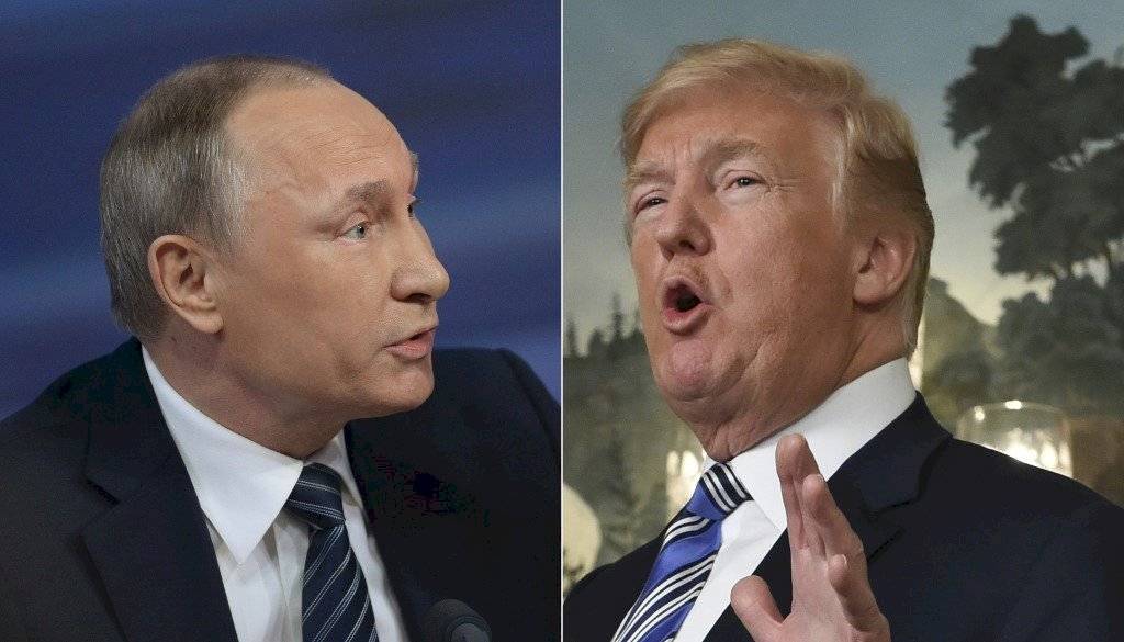 Vladimir Putin y Donald Trump
