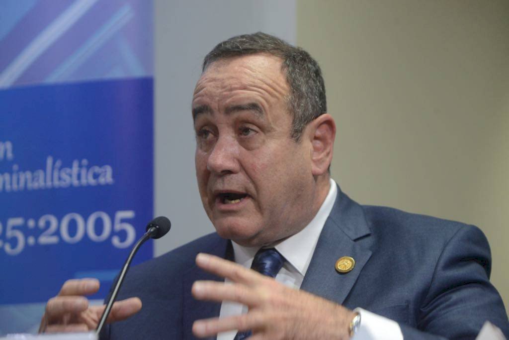 presidente electo Alejandro Giammattei