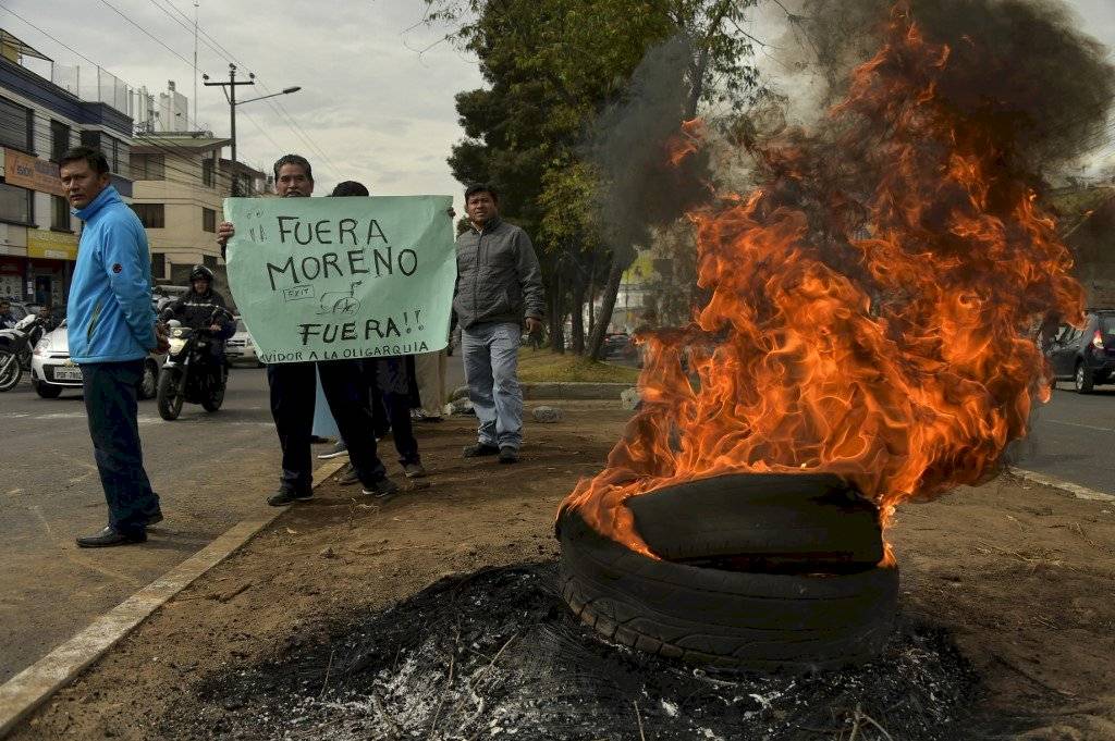 Protestas en Ecuador
