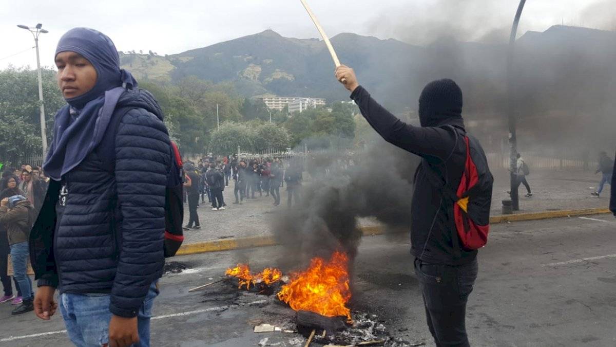 Cierre de vías