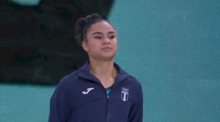 Ana Irene Palacios en el Mundial de Gimnasia de Stuttgart