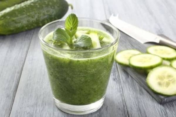 Jugo de pepino para adelgazar rapido