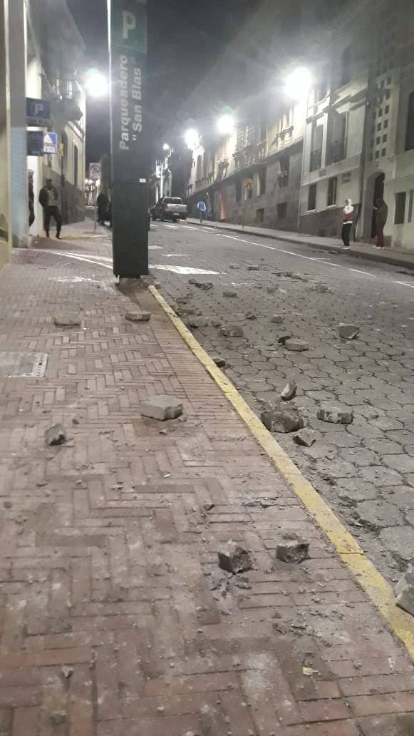 Quito tras paro