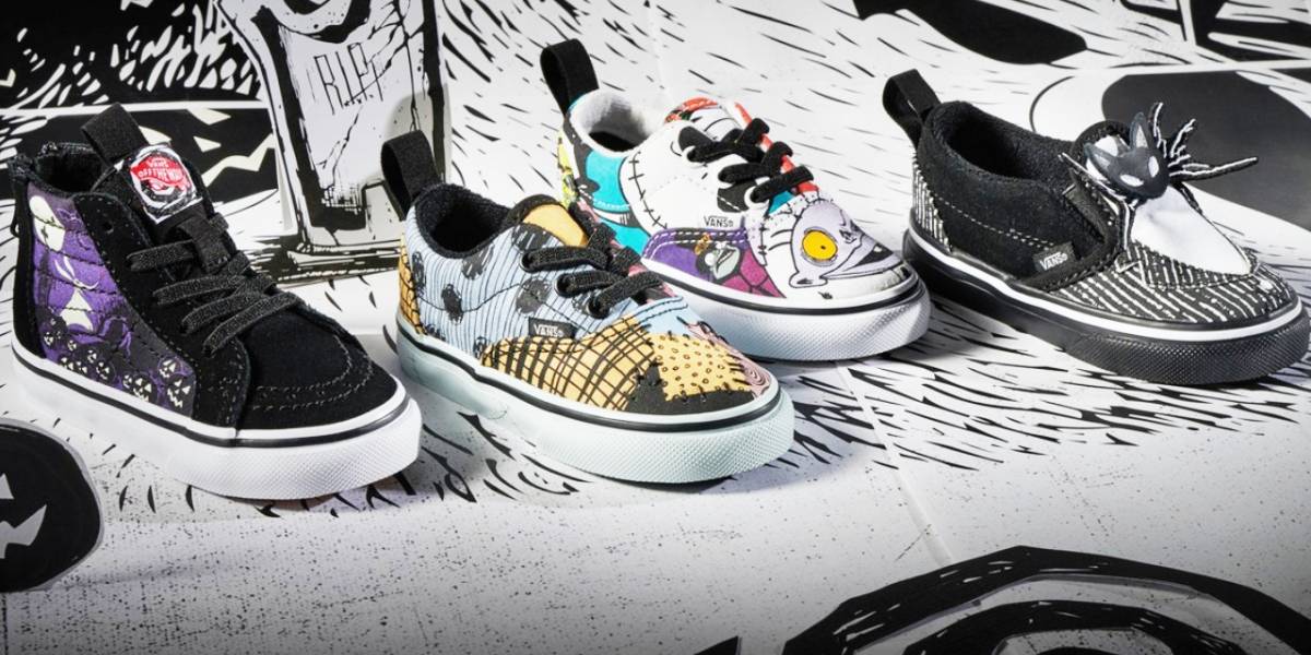 Disney y Vans estrenan ropa de The Nightmare Before Christmas