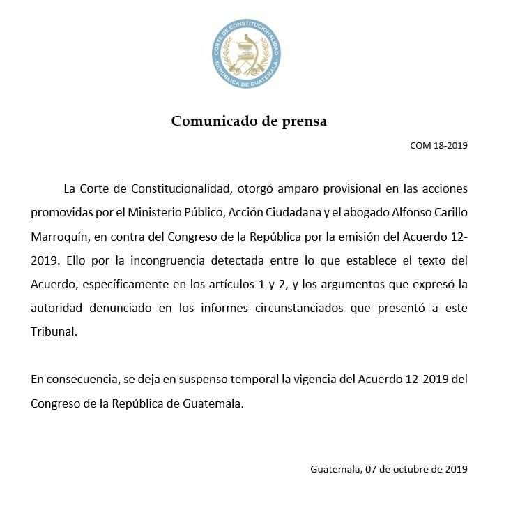 Comisión específica que investigará a CICIG