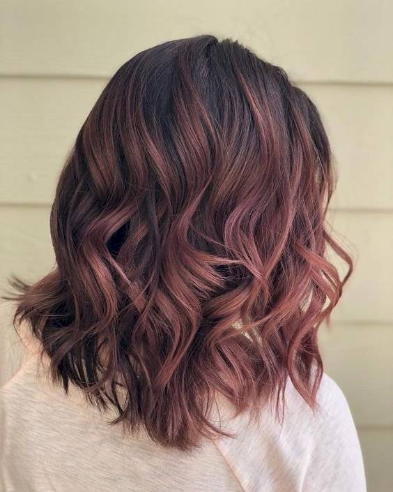 cabello rose gold 2019