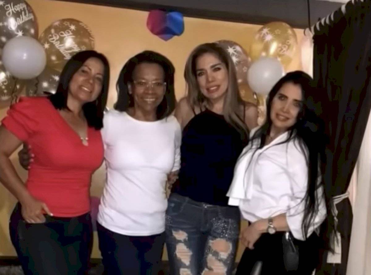 Fiesta de Aída merlano en la cárcel